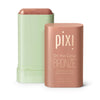 Pixi On-The-Glow Bronze - Softglow, Hydrating Tinted Moisture Bronzer Stick With Ginseng, Aloe Vera & Fruit Extracts, For Cheeks & Lips, 19G 0.6Oz,