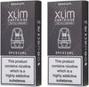 OXVA Xlim Pods V3 New Oxva Vape Pods for Oxva XLIM Pro, Xlim Vape Kit Xlim SE Xlim 2ml Cartridge Top Filling v3 Pods 2 Packs of 3 No Nicotine. (0.6 2