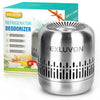 Exluvon Fridge Deodoriser,Lasts for 10 Years Refrigerator Deodoriser Air Purifier for Home Kitchen Gadgets, Fridge Freshener Odour Eliminator for
