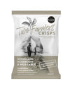 Two Farmers Crisps, Woodland Mushroom & Wild Garlic Hand Cooked Crisps, Vegan and Vegetarian, Gluten Free, 100% Compostable Bags, 12 x 150g