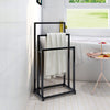 Towel Rack,Towel Bar,Hand Towel Holder,Modern Metal Freestanding 3 Tier Towel Rack Storage Organizer Washcloths Holder for Bathroom living room