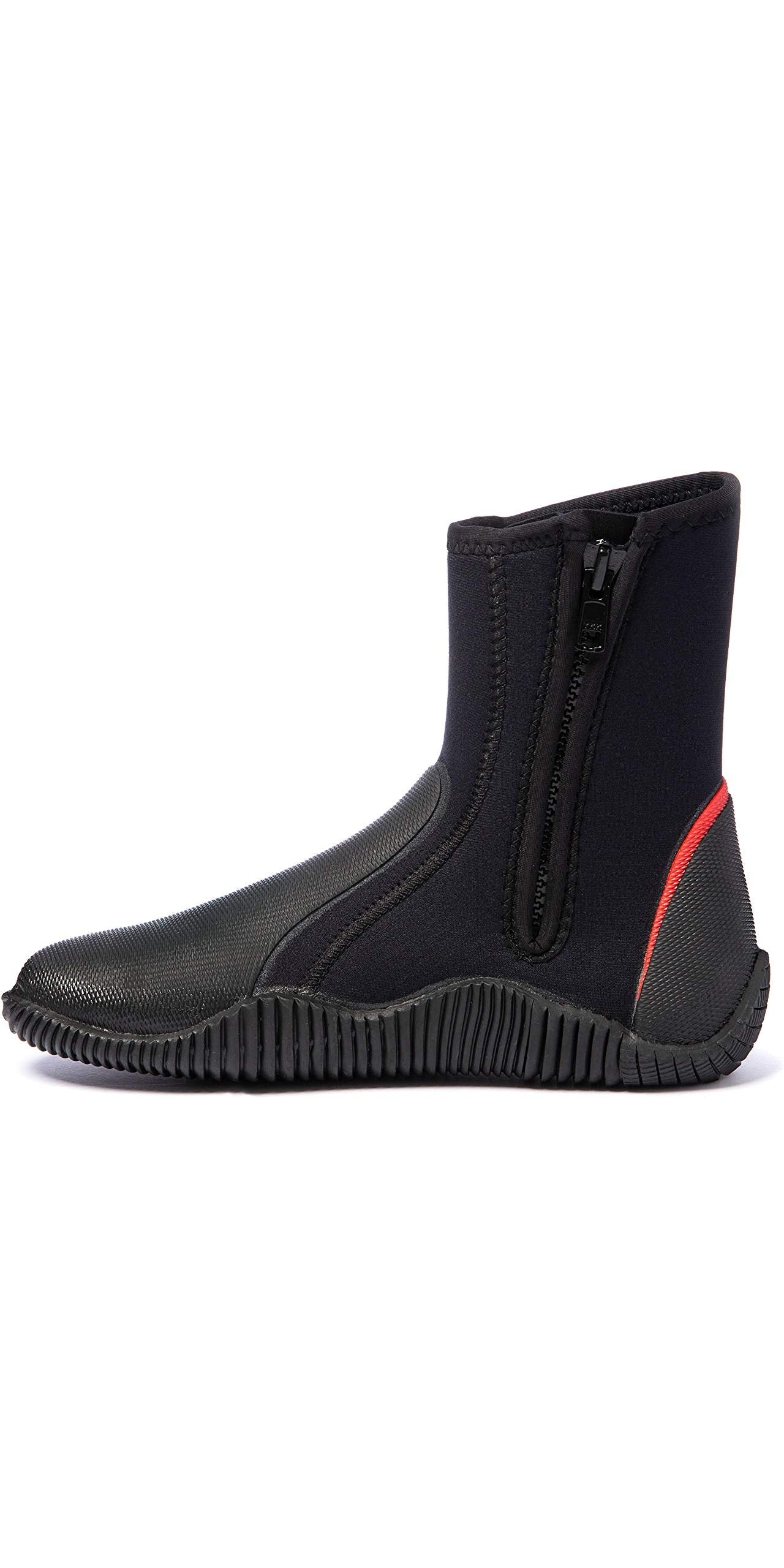 Nava Performance 5mm Neoprene Wetsuit Zipped Boots NAVABT02 - Black - Unisex - Nava Footwear - 8