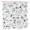 Newhomestyle Modern Terrazzo Shower Curtains, Modern Art Quick Dry Bath Bathroom Curtain, Waterproof Washable Polyester Fabric Bathtub Curtain Decor