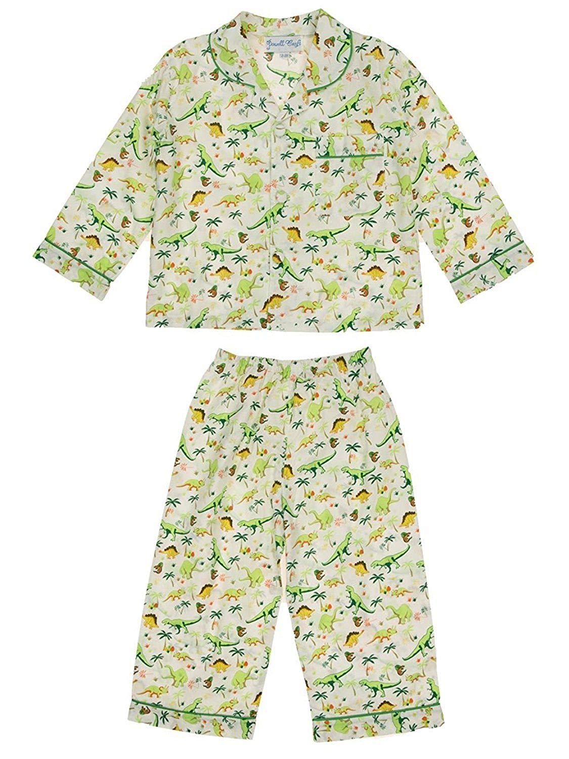 Powell craft Boys Pyjamas - Dinosaur Design (1-2 Years)