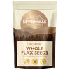 Sevenhills Wholefoods Organic Whole Flax Seeds (Linseeds) 1.8kg, High in Omega 3 & Fibre, Source of Protein