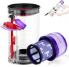 Upgraded Dust Bin Replacement Compatible with Dyson V11 V15 SV14 SV15 SV22 Vacuum Cleaner, Clear Bin Compatible with Dyson Canister Part