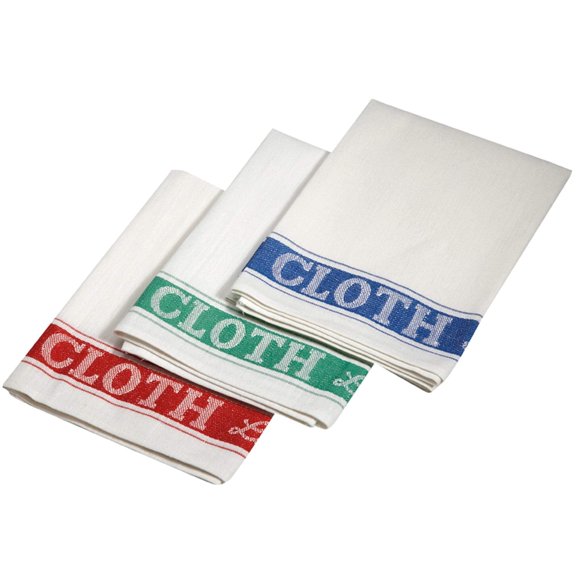 Ramon Glass Cloths Linen (Pack of 5)