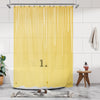 Barossa Design Shower Curtain Liner, PEVA Shower Liner 3 Magnets and Metal Grommets, Standard Size Lightweight Waterproof Curtains for Bathroom,
