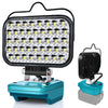 Cordless LED Spotlight for Makita 14.4V/18V LXT Battery - Portable Work Light for Jobsite, Repairing, Outdoor Camping, Fishing, Emergency (No Battery)