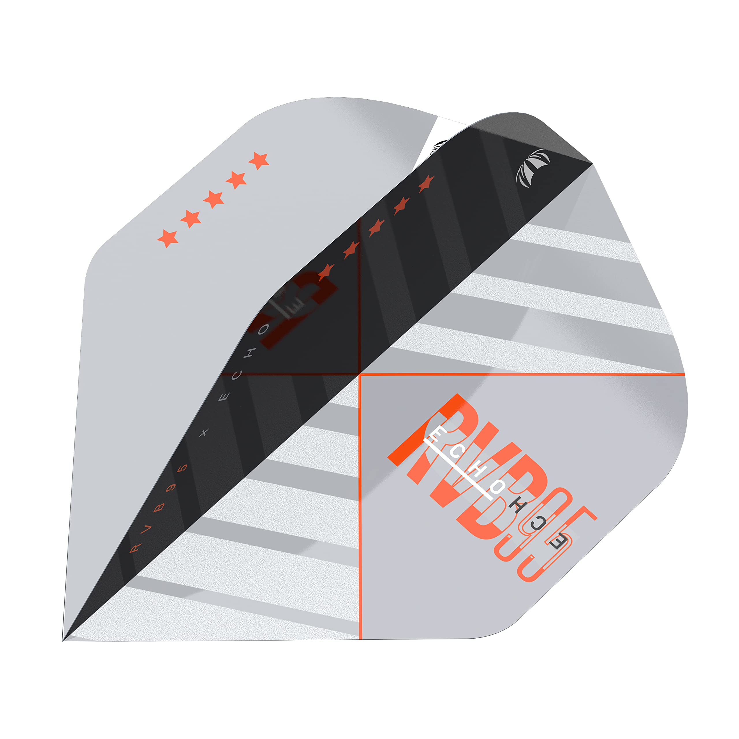 Target Darts Unisex Rvb 95 X Echo 95% Tungsten Swiss Point Set Steel Tip Darts, Black and Grey, 21G UK