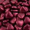 Italian Options Chocolate Foiled Hearts 100 Chocolates, 3cm, Burgundy
