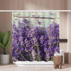 Woutay Shower Curtain Mould Proof Resistant Lavender Bunch,Water Repellant Fabric,Polyester,Size 180x180CM