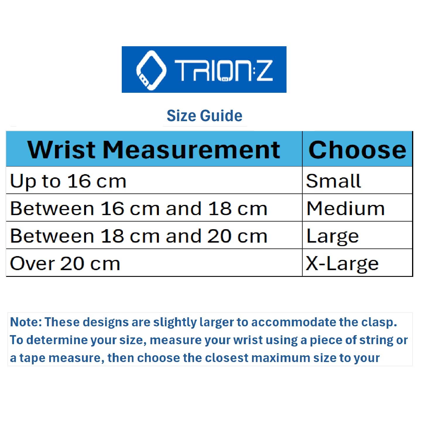 TRION:Z Zen Loop Duo Magnetic Bracelets for Women & Men Wristband Featuring Patented ANSPO Technology Unisex Bracelet (Medium, Indigo Blue)