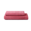 OSAMA Sweet Home - Hand Towel Set 1+1 Waffle Consisting of Guests 40 x 50 cm + Face 50 x 100 cm, Pure Cotton Zero Twist, Oeko-Tex Certified - Dusty