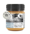 Steens Manuka Honey - MGO 400+ - Pure & Raw 100% Certified UMF 13+ Manuka Honey - Bottled and Sealed in New Zealand - 225g