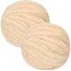Super Chunky Wool Yarn for Hand Knitting 500G - Thick Jumbo Tubular Wool for Arm Knitting & Crochet Chenille Yarn for Baby Blankets, Throws, Hats,