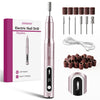 JODSONE Professional Nail Drill 30000 RPM Low Noise with Speed Control Rotary Button and 6 Replacement Drill Bits ,Manicure Pedicure Tools for Home
