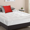 MightySoft Mattress Topper Single (4 Inch/10cm) - Quilted, Extra Deep, Ultra Fluffy & Breathable Microfiber Topper Securely Fits with Elasticated