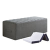 Inofia Folding Mattress Cover, Foldable Mattress Storage Bag, Sofa Bed Cover,Durable Carry Case Fits for 15cm Double Tri Folding Mattress,Washable