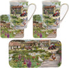 Farm Yard 2 Mugs & Coasters and Tray