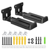 ZUOLACO Soundbar Wall Mount Bracket for Samsung, Bose, Vizio, LG, Sony, JBL, Sonos and More Sound Bar Mounts Under TV, Hold up to 33 lbs, Depth