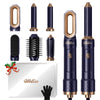 UKLISS Hair Styler 6 in 1, Hair Dryer Brush Set with Automatic Hair Curler, Hair Straightner, Thermal Brush, Round Brush, Blow Dryer, Multi Hair