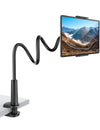 Rupoku Gooseneck Tablet Holder Phone Stand, Flexible Tablet Stand, 360 Adjustable Lazy Arm Holder Clamp Mount Bracket Bed for 4.0~10.5" iPad Air Mini,