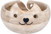 Eximious India Gifts For Women Stocking Fillers Cat Design Wooden Knit Picker Yarn Bowl 7"X3" Holder Bowls for Knitting Crochet Yarn Winder
