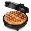 NETTA Waffle Maker Iron Machine - Deep Fill Non-Stick Coating Cooking Plates, Adjustable Temperature Control, Belgian American Round Waffle Iron -