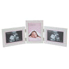 Juliana Aluminium First Scan, Second Scan and New Born Photo Frame - Girl