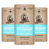 Dr. Squatch Natural Deodorant for Men - Odor-Squatching Aluminium Free - Coconut Castaway (2.65 oz, 3-Pack)