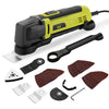 DEWINNER Oscillating Multi-Tool, Detail Sander for Drill Attachment,Sanding Kit, a Mini Saw & Grinder, Scraper and Grout Remover, Variable Speed