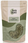 Organic Pumpkin Seeds - Certified Organic - by Busy Beans Organic (1kg)