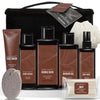 Bath and Body Gift Baskets for Men Body & Earth Sandalwood Mens Bath Set with Body Lotion, Face Wash, Shower Gel, Bubble Bath, Loofah & More, Gift Set