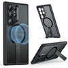 ESR Samsung Galaxy S24 Ultra Case with Stand Compatible with MagSafe Magnetic Case for Samsung Galaxy S24 Ultra 3 Stand Modes Military Standard