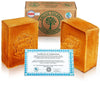 Original Aleppo Soap? 2 x 200g with 80% olive oil 20% laurel oil - PH value 8 - Detox properties - vegan natural product - handmade - matured over 6