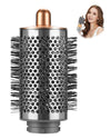 Large Round Volumizing Brush for Dyson Airwrap Styler, Big Round Brush Volumizer Attachment for Dyson Airwrap HS01 HS05 HS08, Smooth Hair,Volumizing