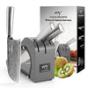 NANFANG BROTHERS Damascus Kitchen Knife Set (Grey-4Pcs)