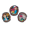 Grupo Erik Iron On Patches for Clothing - Stranger Things Merchandise | 3 Sew On Patches for Clothing & for Backpacks, Backpack Accessories | Stranger