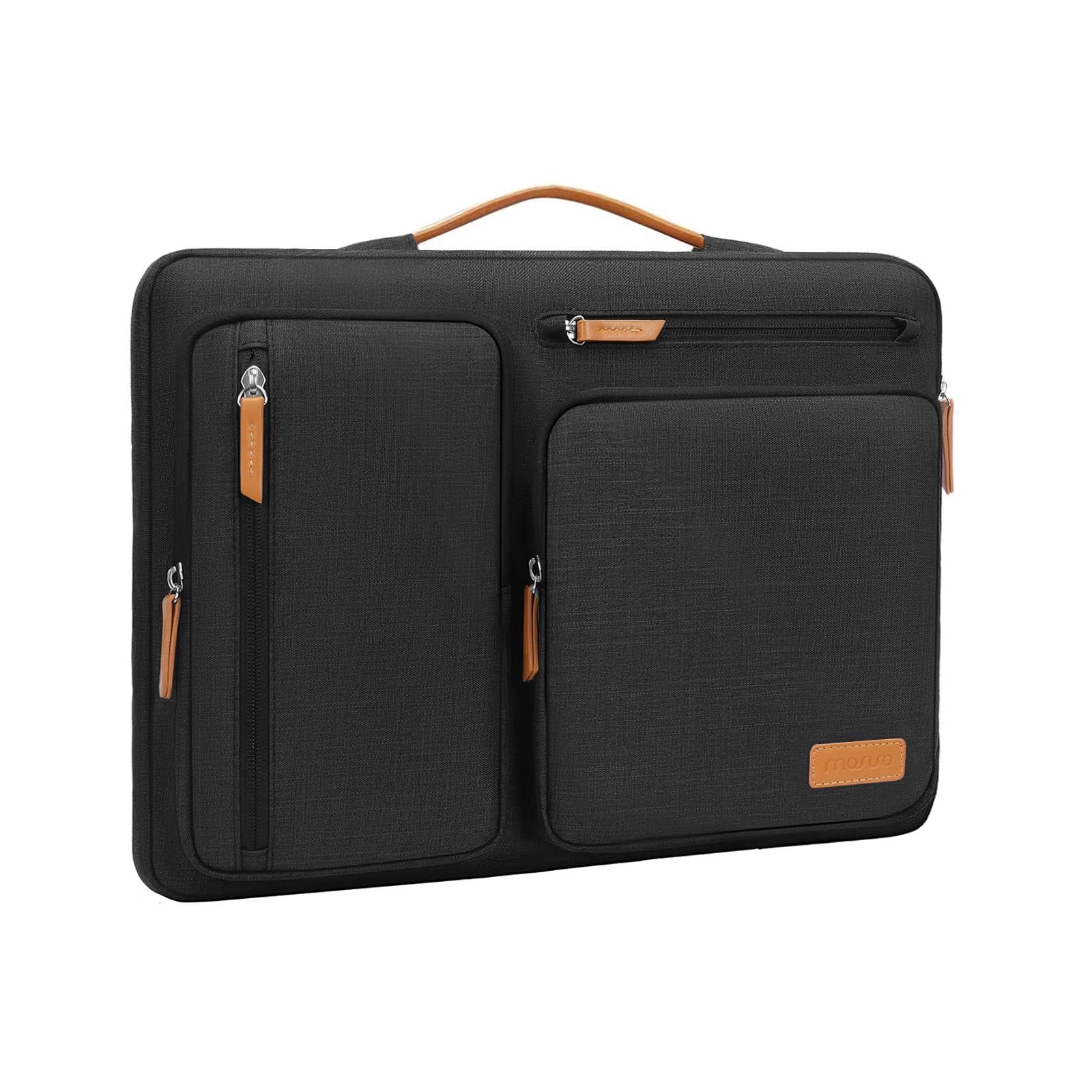 MOSISO 360 Protective Laptop Case 13.3 inch, 13-13.3 inch Laptop Sleeve Compatible with MacBook Air/Pro 13/Pro 14, HP Dell Acer ASUS, Side Open