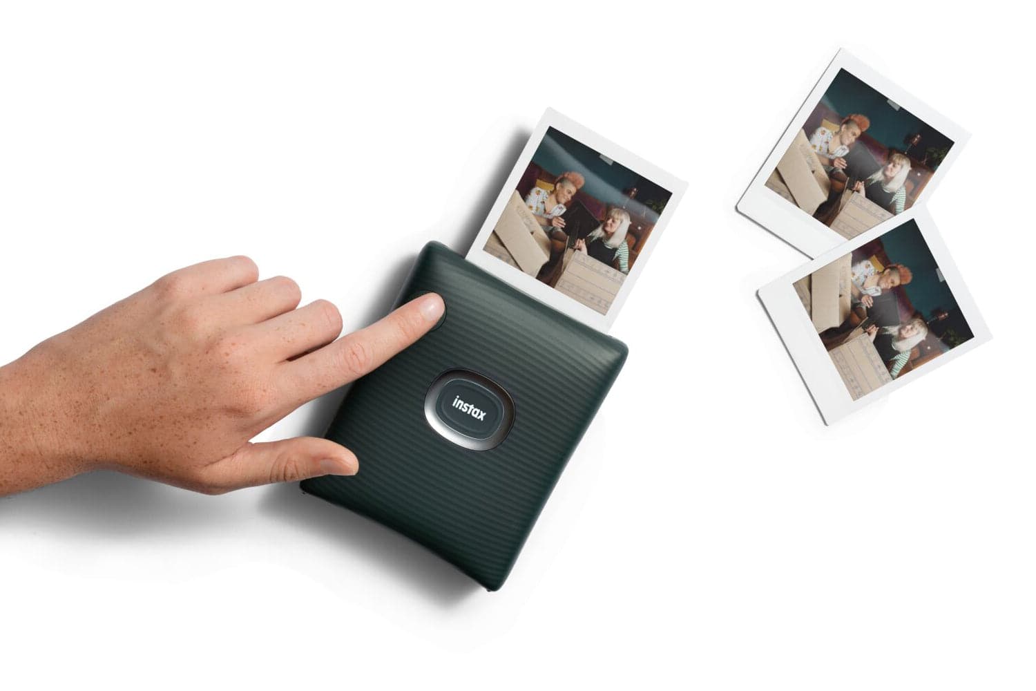 Fujifilm Instax Square Link Wireless Smartphone Photo Printer - Green