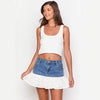 Casual Versatile High-waisted Denim Skirt For Women
