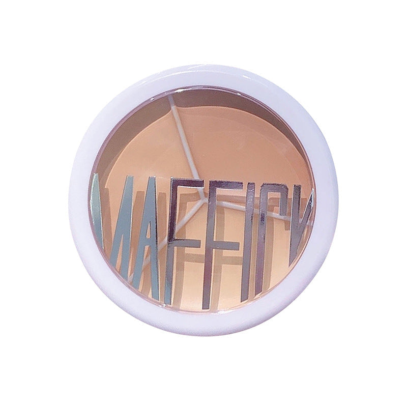 Women's Fashion Simple Flawless Tri-Color Concealer