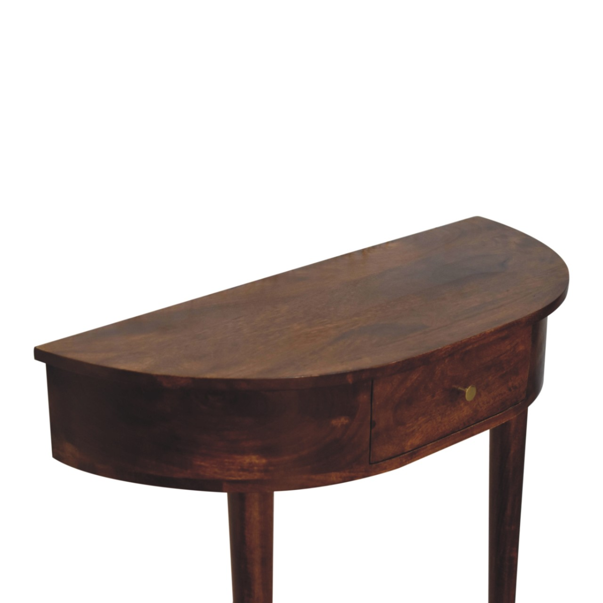 Artisan Furniture Solid Wood Backless Mounted Chestnut Console