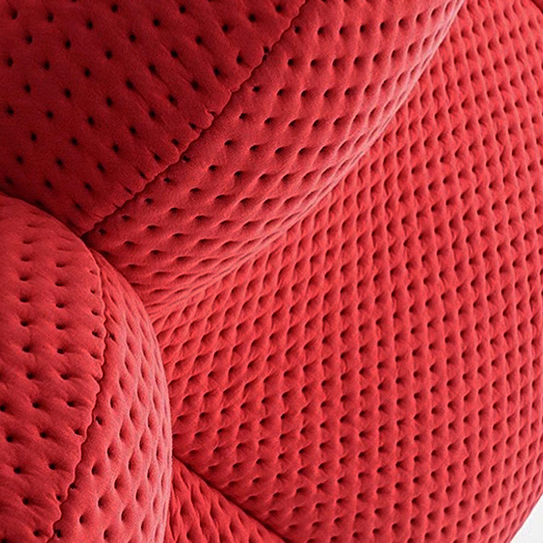 Cruz Easy Chair, Lounge Chair, Red