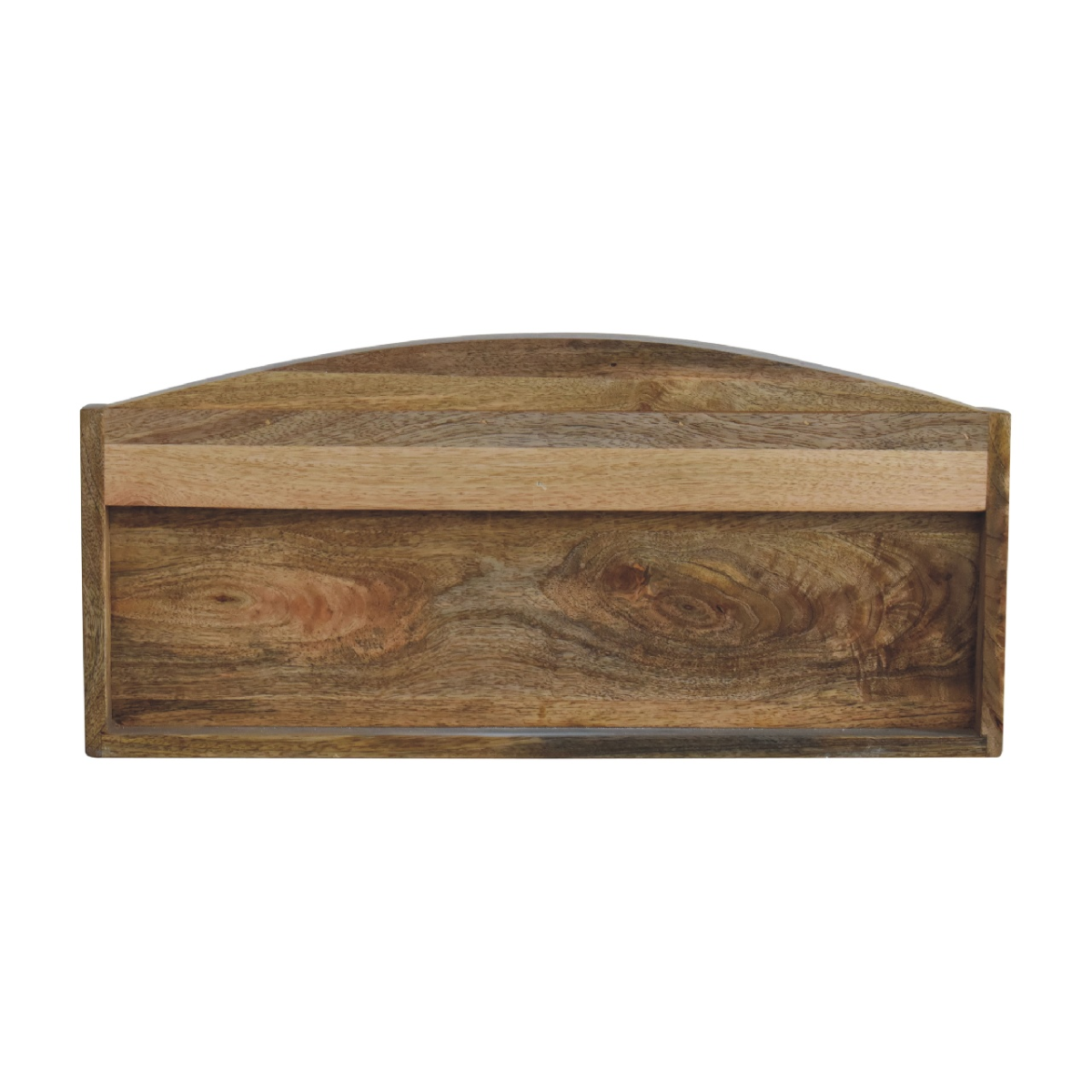 Artisan Furniture Solid Mango Wood Larissa Open Wall Mounted Shelf