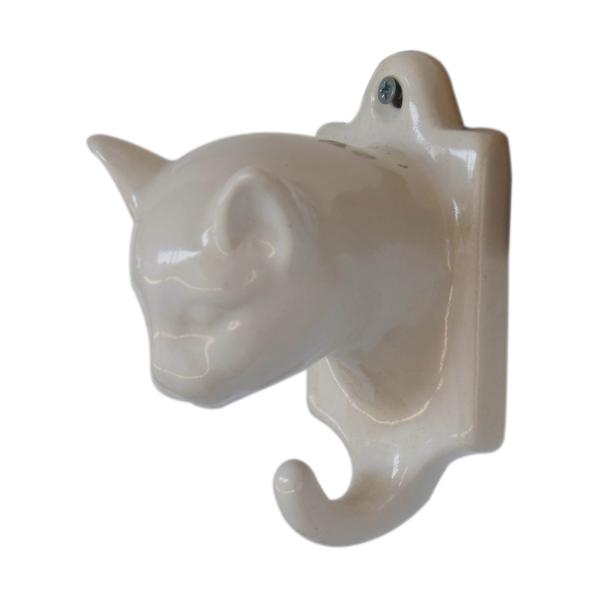 Artisan Furniture Wall Decor - Assorted Animal Wall Hooks Set of 3, White