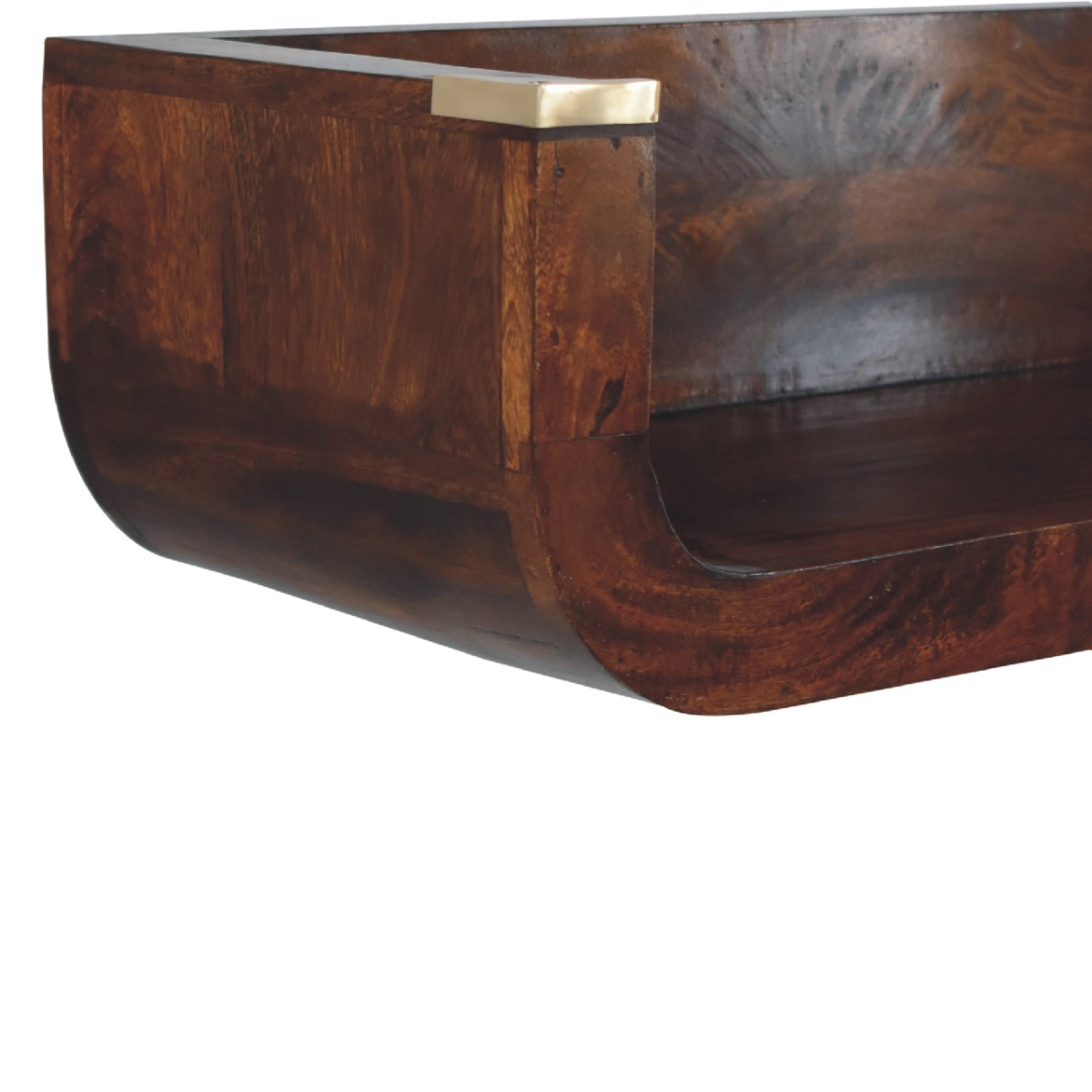 Artisan Furniture Solid Wood Indira Chestnut Floating Console