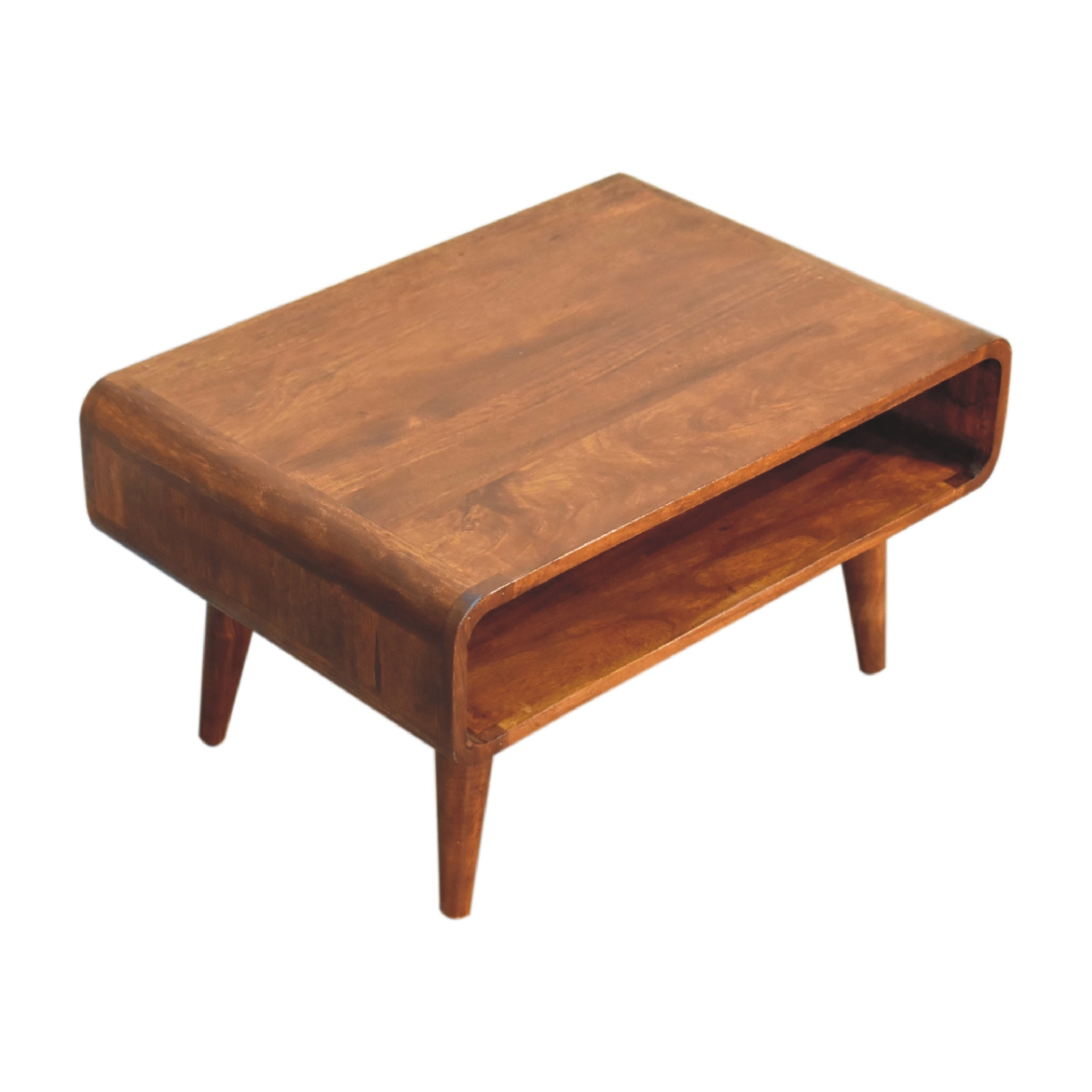 Artisan Furniture Solid Wood Open Chestnut Media Unit