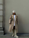 Ladies Fashion British Style Winter Coat Premium Sense
